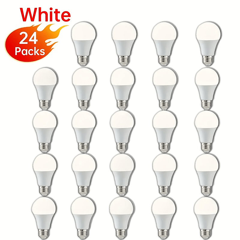 A19 LED Bulbs 100W Equivalent, 14W 1120 Lumens LED Light Bulbs, 3000K/4500K, E26 Base, Super Bright, No Flicker, CRI85+